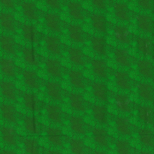 Fabric Traditions Green Shamrock Cotton Fabric